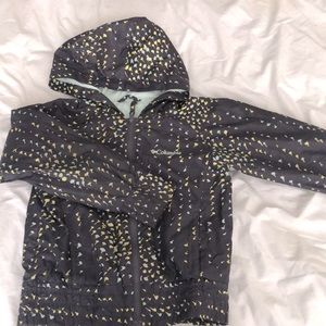 Girls Columbia lined windbreaker size 7-8